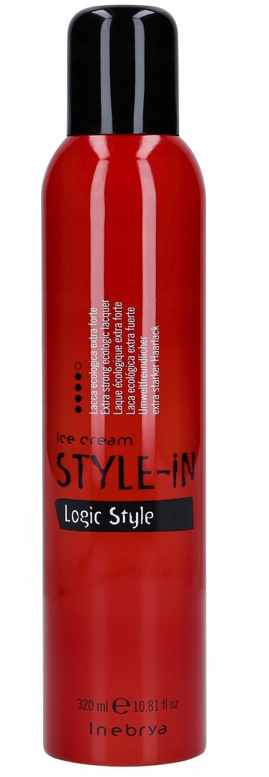 Inebrya Logic Style-In Extra Strong Lakier 320ml