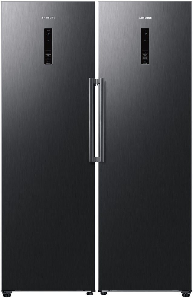 Zestaw AGD Samsung Chłodziarka RR39C7EC5B1 + Zamrażarka RZ32C7CBEB1 Grafitowa stal