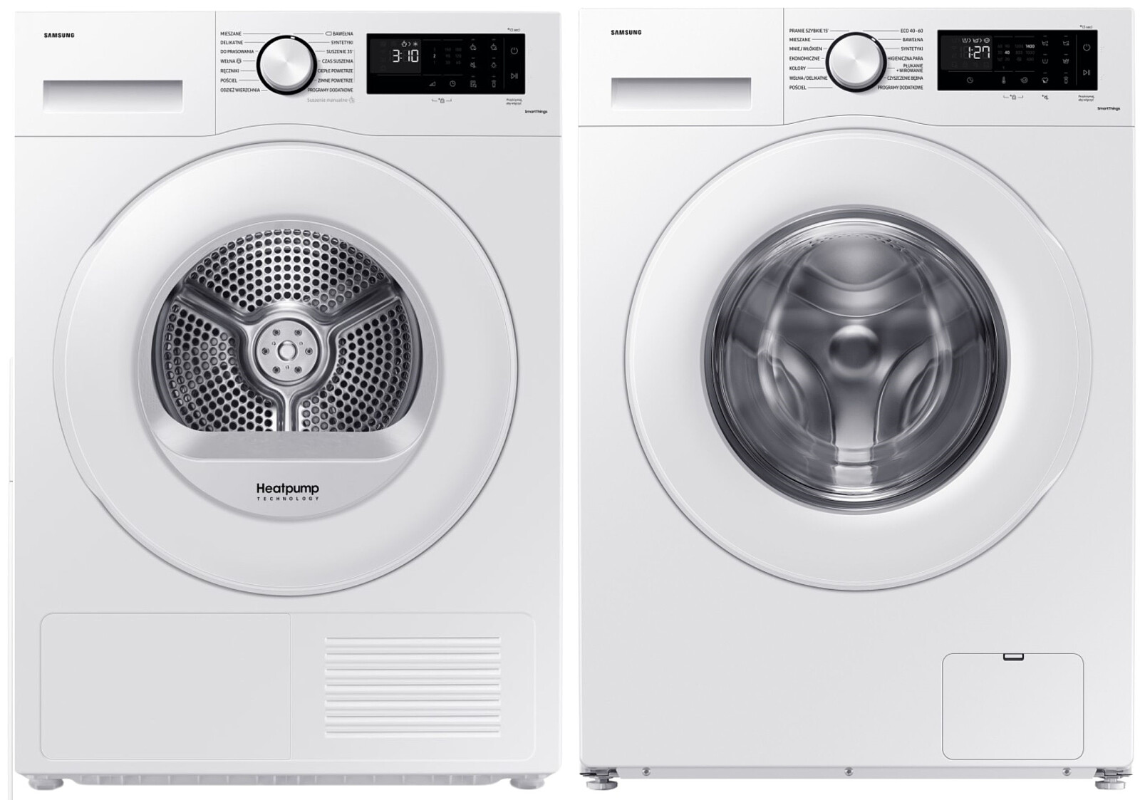 Zestaw AGD Samsung Pralka WW 80CGC04DTE + Suszarka DV 80CGC0B0TE 8 kg