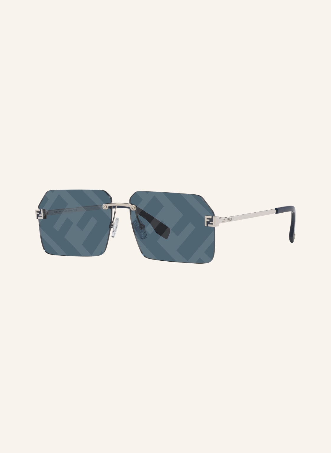 Fendi Okulary Przeciwsłoneczne fn000721 Fendi Sky grau