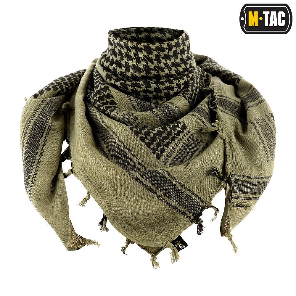 M-Tac - Chusta Arafatka -	Czarny / Foliage Green - 40908007