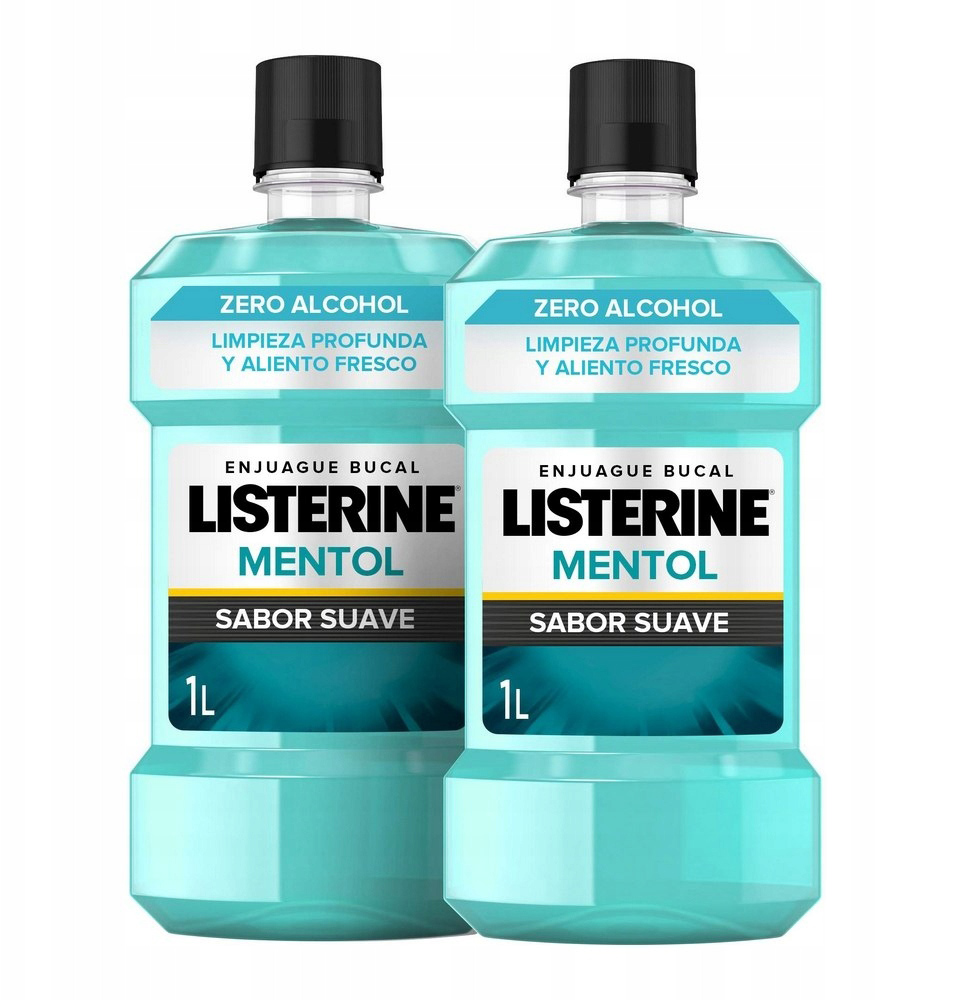 Płyn do plukania ust Listerine Zero 0 Enjuague Bucal Lote 2 X 1000 ml (3574661485188)