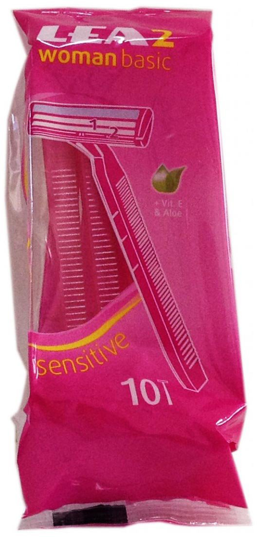 Zestaw jednorazowych maszynok do golenia Lea 2 Woman Basic Sensitive Disposable Blades 10 sztits (8410737003212)
