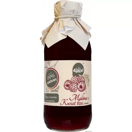 Syrop z malin, aronii i kwatów czarnego bzu A to dobre!, 330 ml