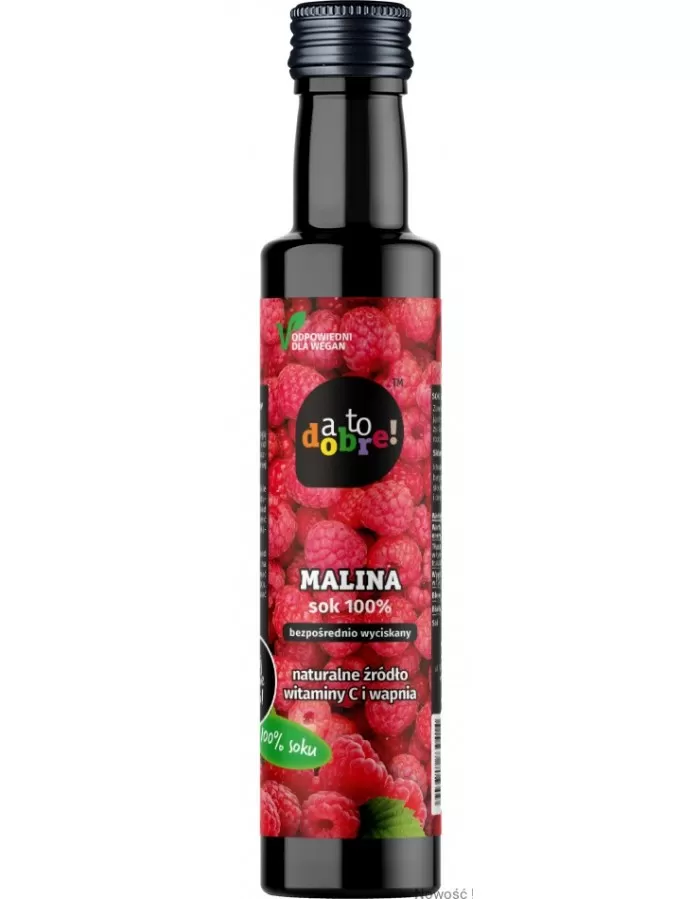 Malina sok 100% A to dobre!, 250 ml