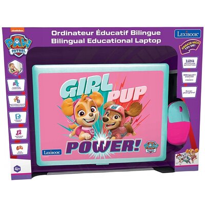 Laptop Edukacyjny  Psi Patrol Dwujęzyczny Lexibook  Jc598Pagi17