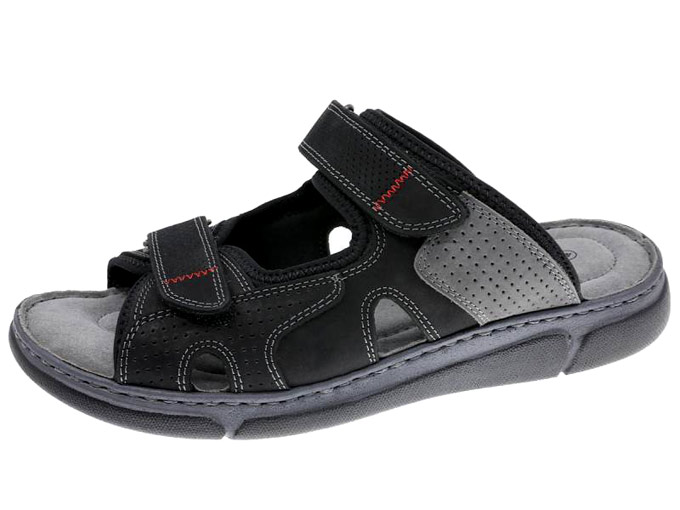 Klapki męskie Beppi casual 2196641 skóra rzepy