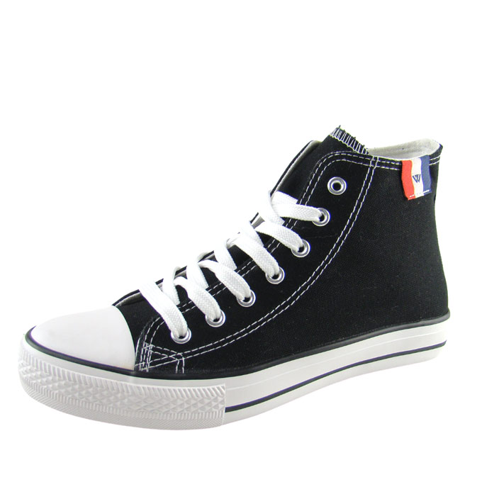 Trampki damskie wysokie BEPPI 2164022 czarne