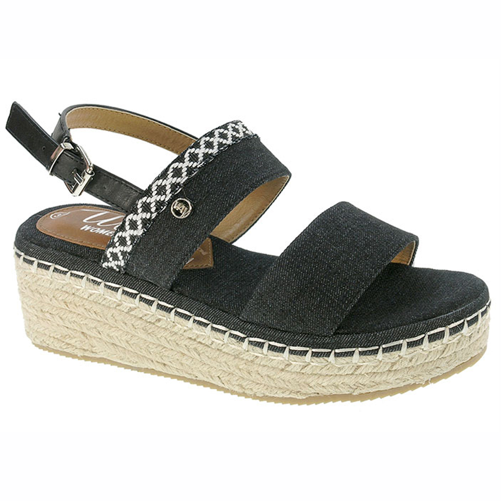 Sandały damskie espadryle BEPPI 2162491 koturn