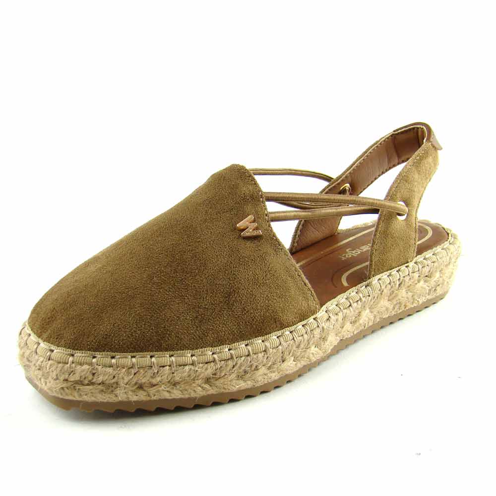 Sandały damskie espadryle WRANGLER 31506 zamsz