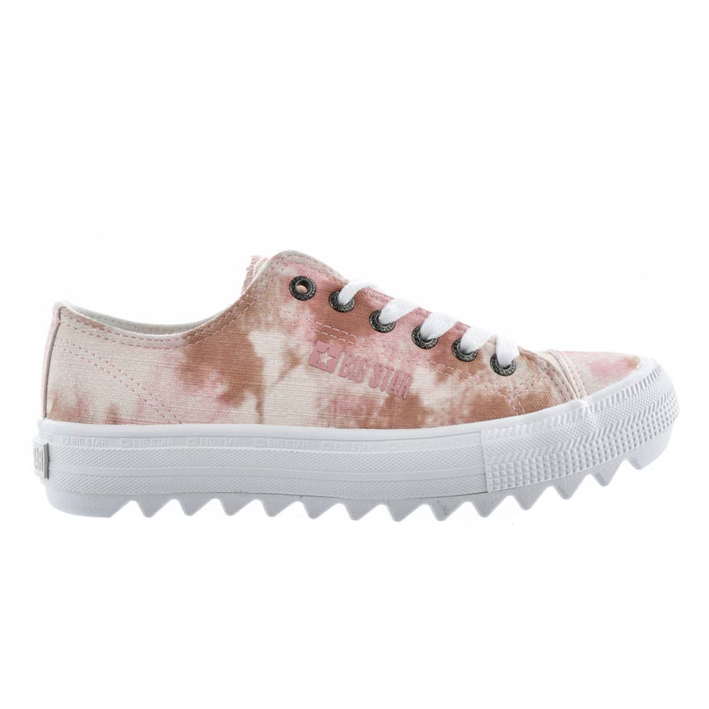 Trampki damskie BIG STAR LL274044 beżowe/nude