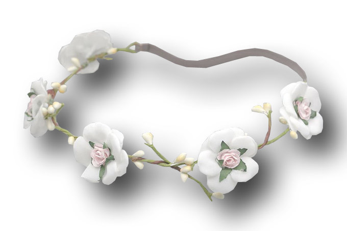 Opaska wianek gałązka Komunia Margot OW-094