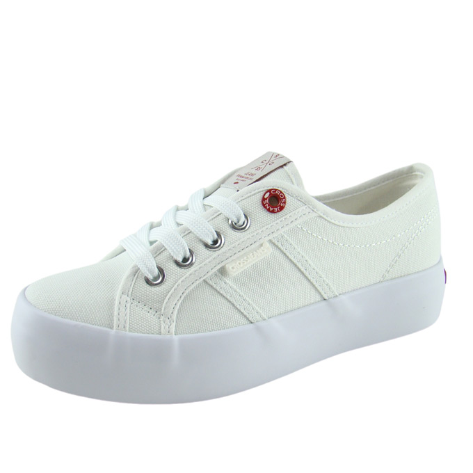 Trampki damskie CROSS JEANS LL2R4040C białe