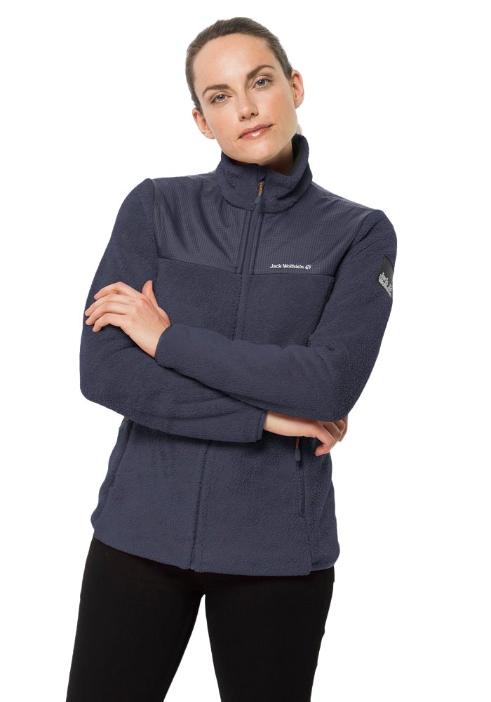 Bluza damska Jack Wolfskin Dna Kenai Jkt polar-XS