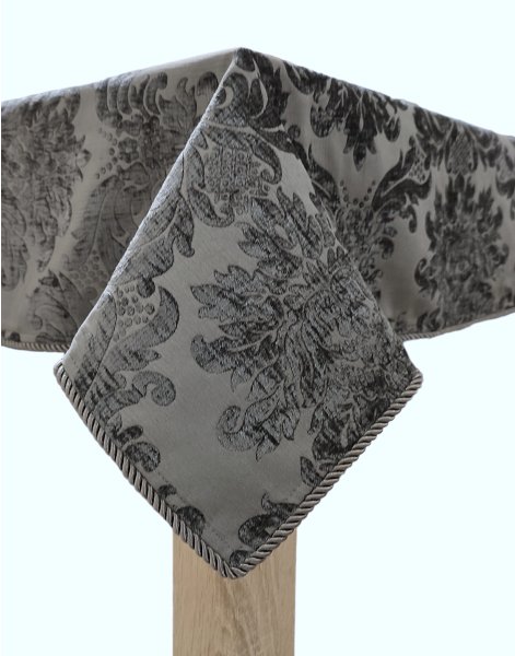 Bax Obrus Grafitowy Żakardowy 140X220 Cm