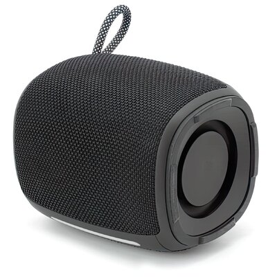 GEMBIRD Głośnik Bluetooth LED RMS 2x 5W czarny