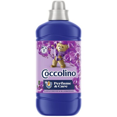 Coccolino Purple Orchid & Blueberries Płyn do płukania tkanin koncentrat 1275 ml (51 prań)