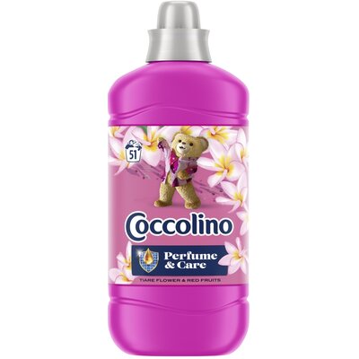 Coccolino Tiare Flower & Red Fruits Płyn do płukania tkanin koncentrat 1275 ml (51 prań)