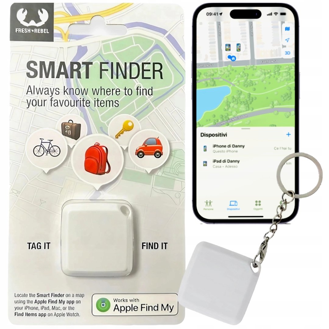 Lokalizator Współpracujący Z Apple My Find Tag Smart Finder Fresh&Rebel