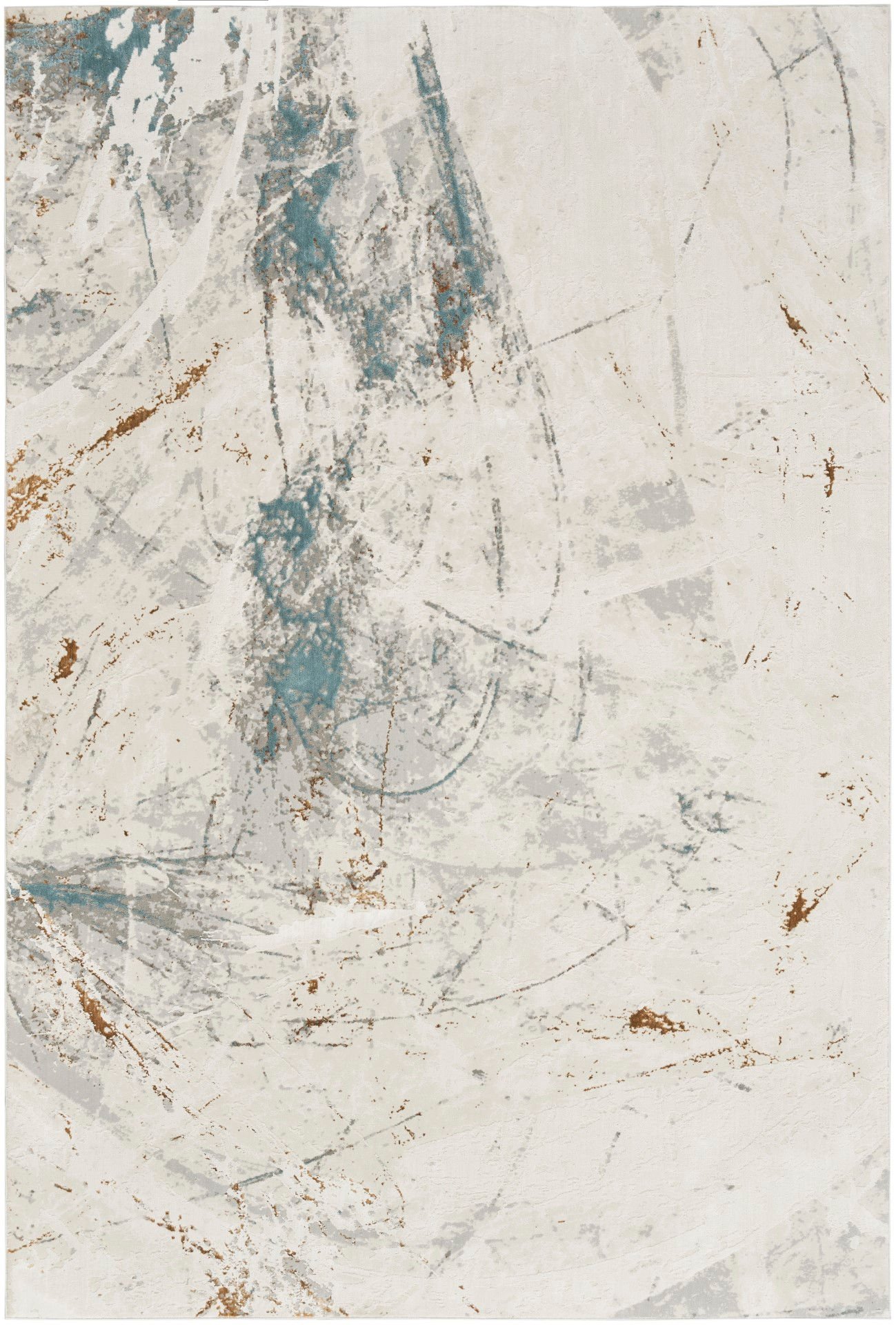 Dywan Nowoczesny Desire Laso Ivory Grey Blue 160X221