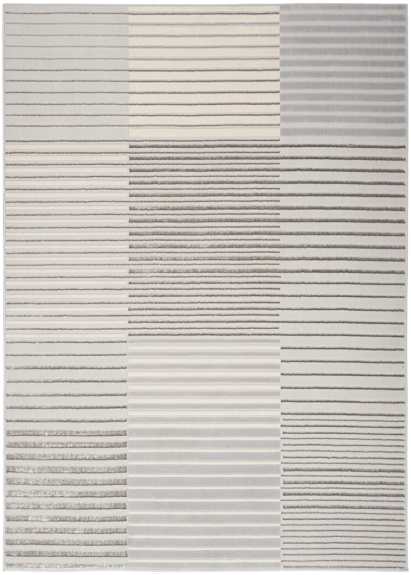 Dywan Nowoczesny Brushstrokes Lyra Silver Grey 160X221