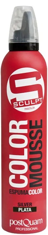 Pianka tonizująca do włosów Postquam Sculpt Color Mousse Silver 300 ml (8432729002164)