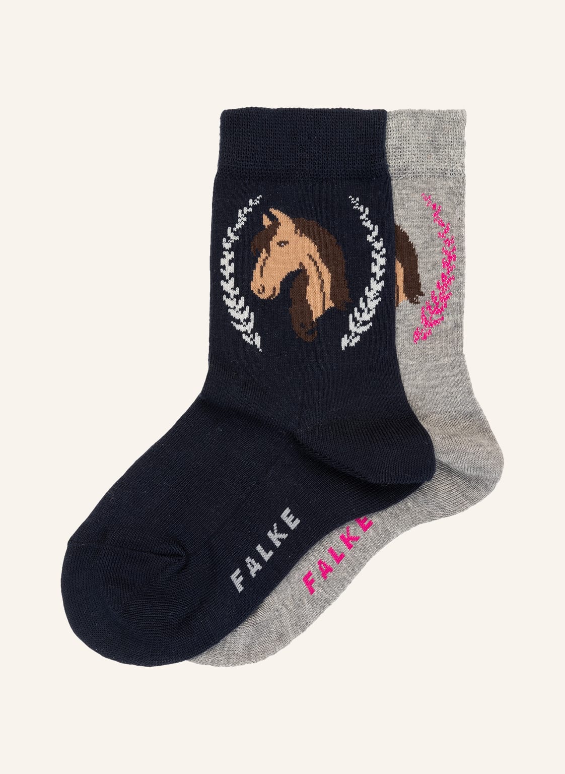 Falke Skarpety, 2 Pary Horse grau