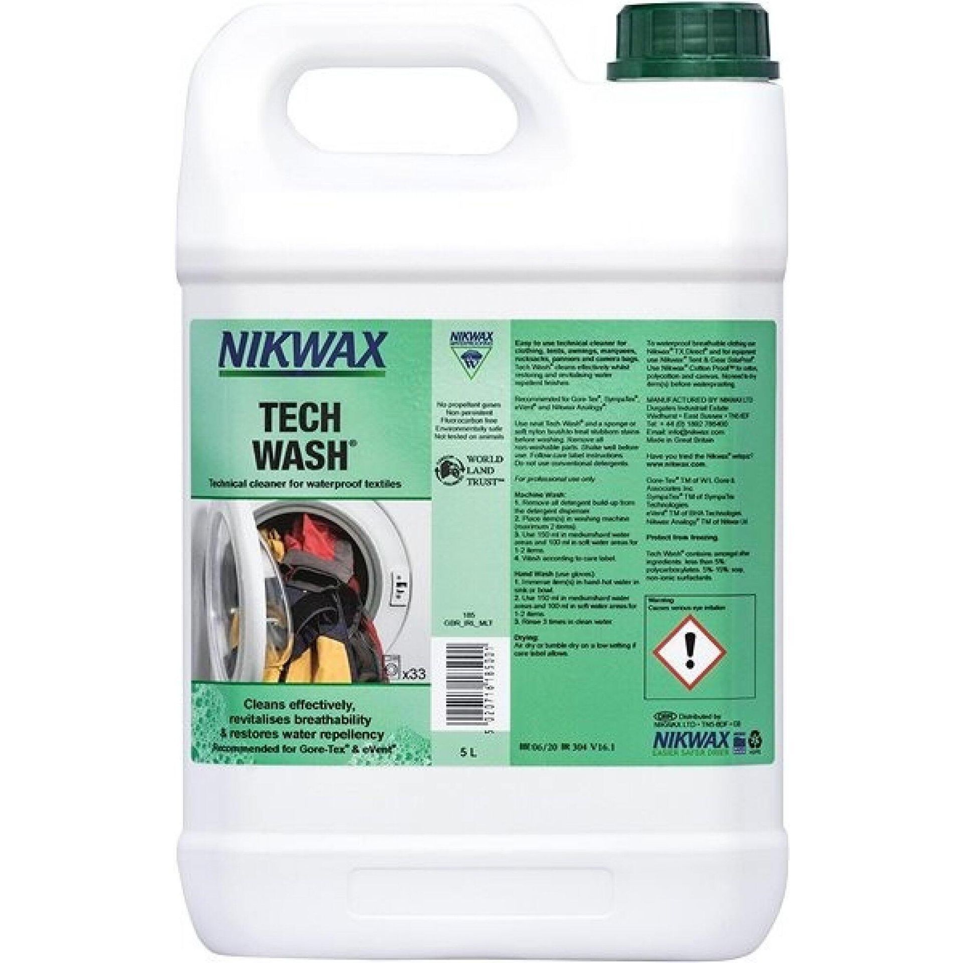Płyn do prania odzieży aktywnej i sprzętu Nikwax Tech Wash 5 L