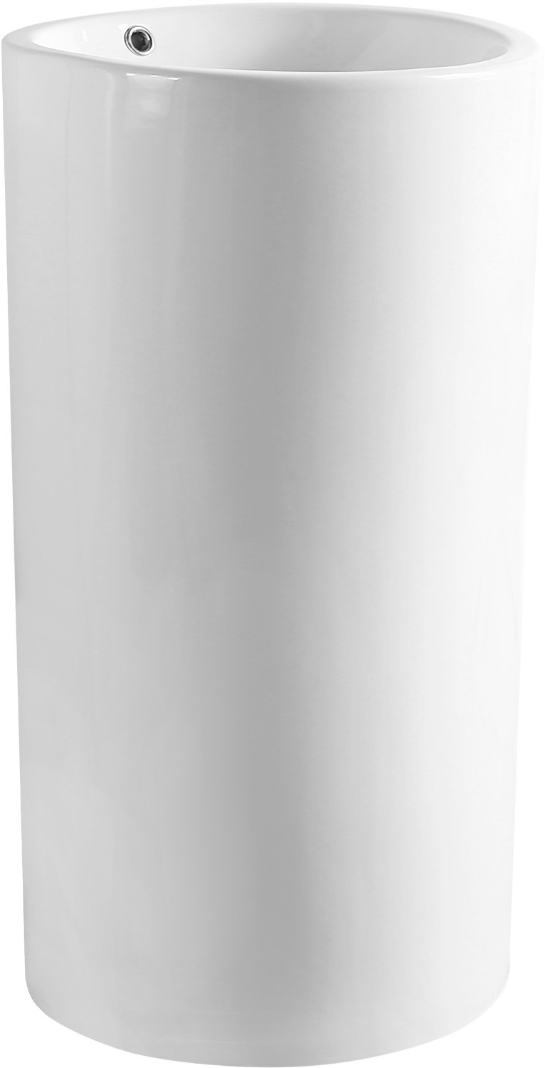 Mexen Nerda umywalka wolnostojąca 46 x 44 cm, biała - 26084600