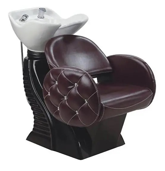 Myjnia myjka fryzjerska barberska Anthony do salonu fryzjerskiego barberskiego ruchoma ceramiczna misa armatura bateria słuchawka