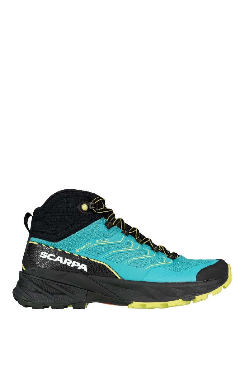BUTY RUSH 2 MID GTX WOMEN-BALTIC BLUE-SUNNY LIME