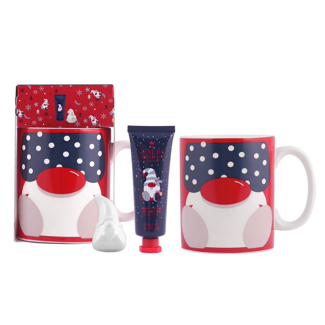 Luxury Bathing Candy Canes, Cocoa & Vanilla Swirl Zestaw Do Pielęgnacji Ciała 65 g