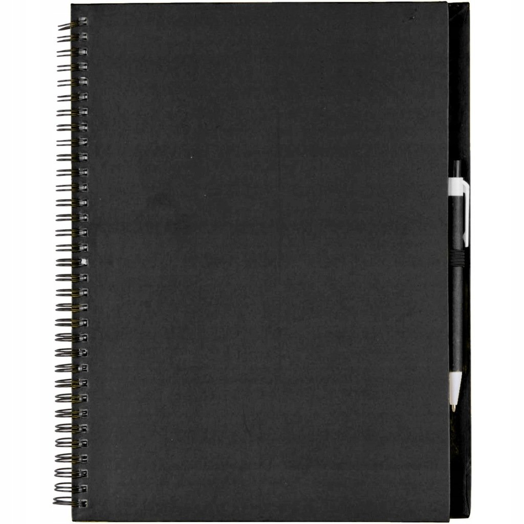 NOTES notatnik A4 GŁADKI z długopisem 80 kartek
