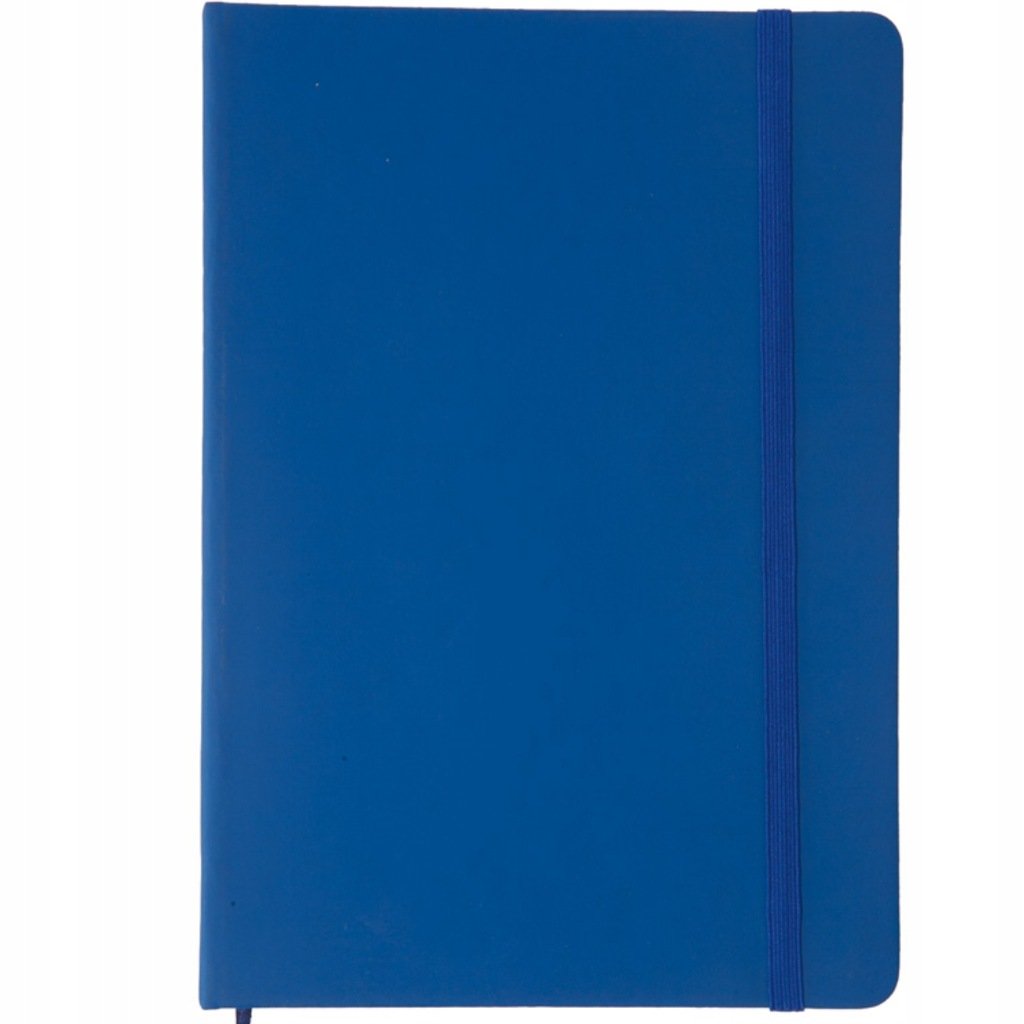 NOTES NOTATNIK ZESZYT z gumką A5 GŁADKI 100 kartek