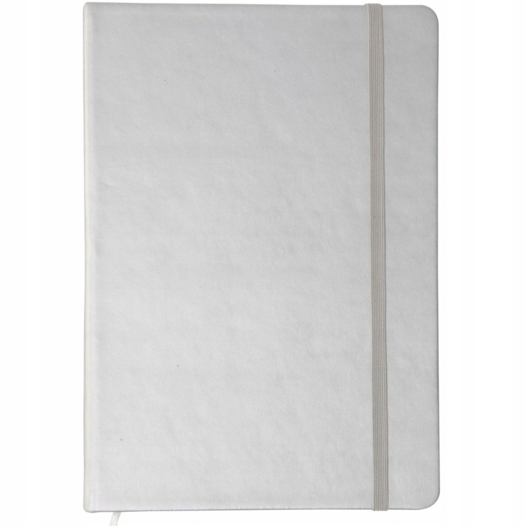 NOTES NOTATNIK ZESZYT z gumką A5 GŁADKI 100 kartek