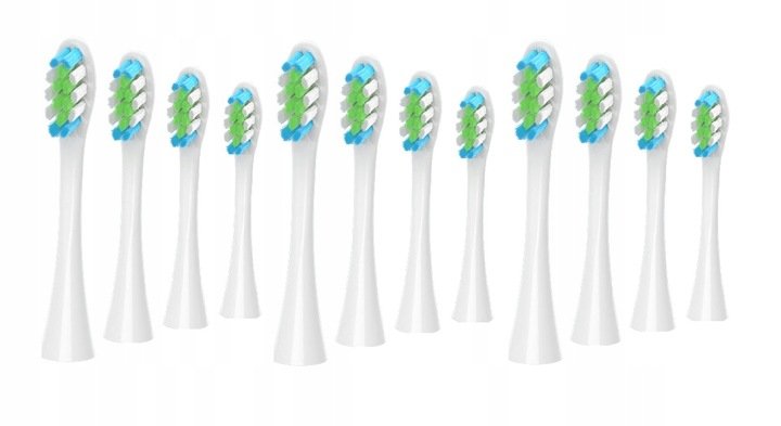 Końcówki do OCLEAN X PRO Flow Z1 F1 ONE AIR 2 Elite Xiaomi, 12 szt.
