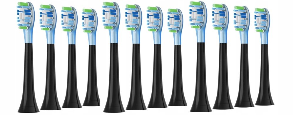 12X Końcówki Do Philips Sonicare C3 Premium Black