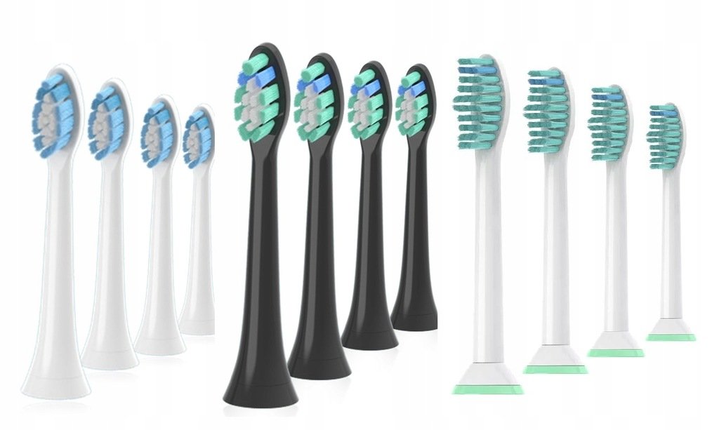 12X Końcówki Do Szczoteczek Philips Sonicare Mix