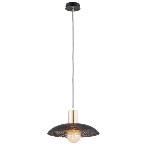 Spirit lampa wisząca 1xE27 czarna/złota 1320/1