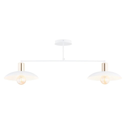 Spirit lampa sufitowa 2xE27 biała/złota 1321/2