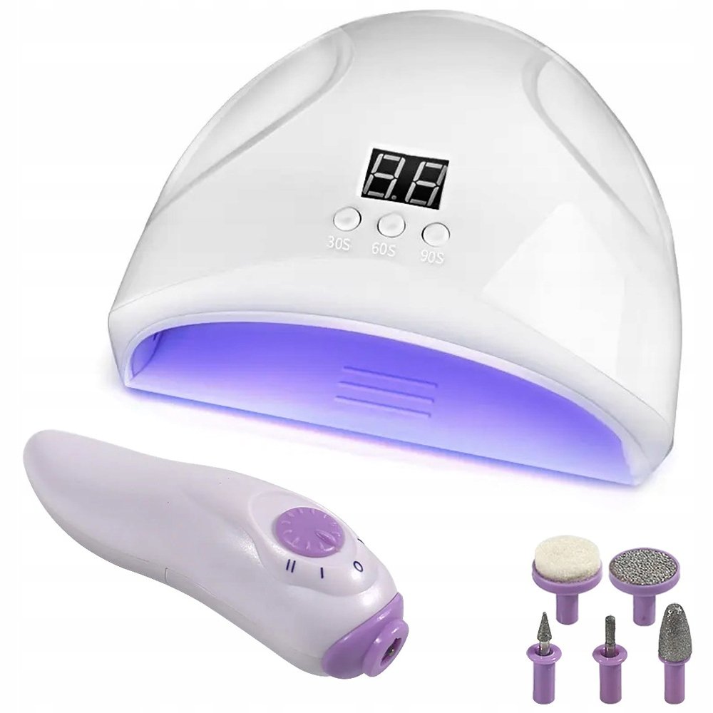 Verk Group, Zestaw Do Hybryd Lampa 12 Led Uv 12w Frezarka