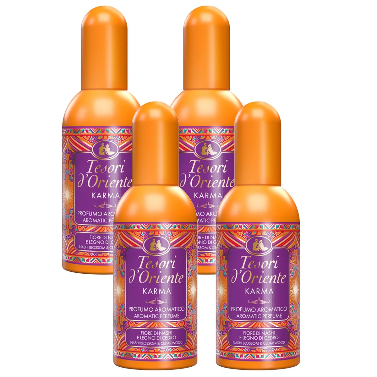 Tesori d'Oriente, Karma Ritual, Woda toaletowa, 4x100ml