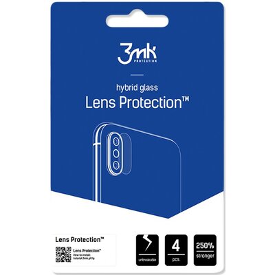 Szkło hybrydowe 3MK Lens Protection do obiektywu aparatu Samsung Galaxy A04 4 szt (5903108494878)