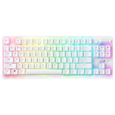 Razer Optical Keyboard Deathstalker V2 Pro RGB LED light US biała