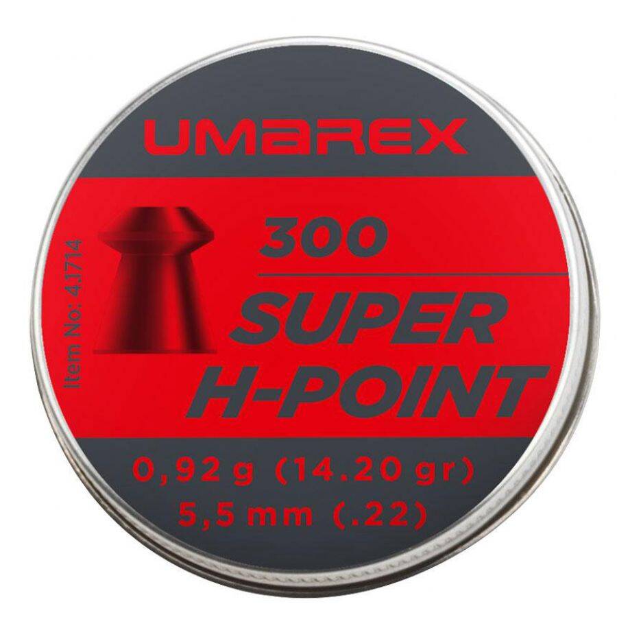 Umarex - Śrut do wiatrówki Super H-Point - 4,5 mm - 300 szt - 4.1714