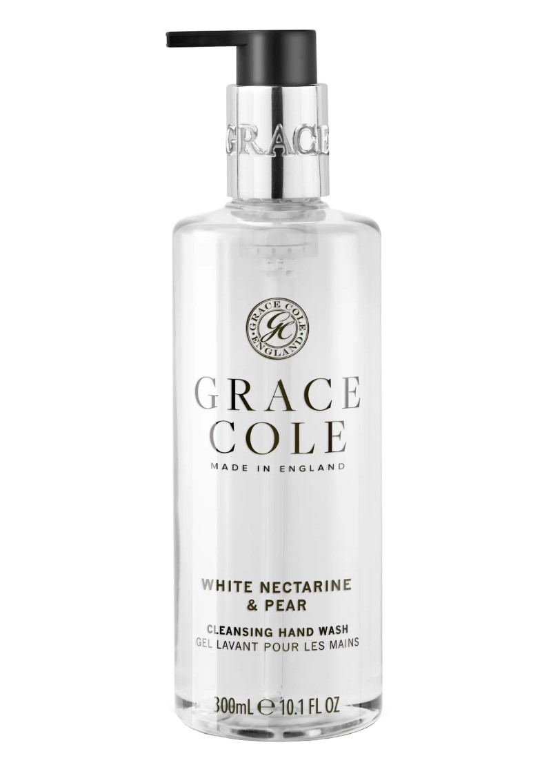 Grace Cole Płyn do mycia rąk Biała Nektarynka i Gruszka 300 ml 300 ml