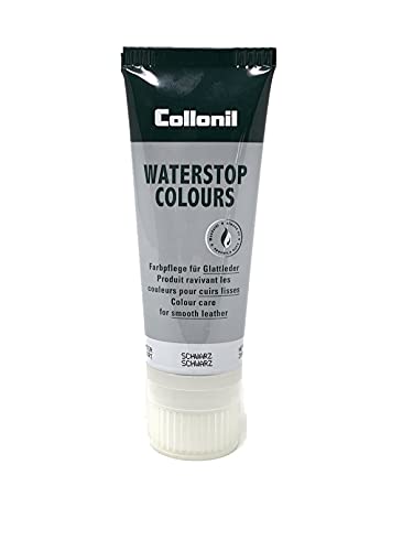 Collonil Waterstop 33030001008 Krem do butów, do gładkiej skóry, 75 ml (0), czarny, jeden rozmiar