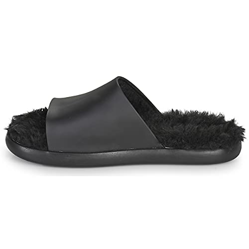 Melissa Fluffy Slide Ad sandały damskie, czarny, 41.5 EU