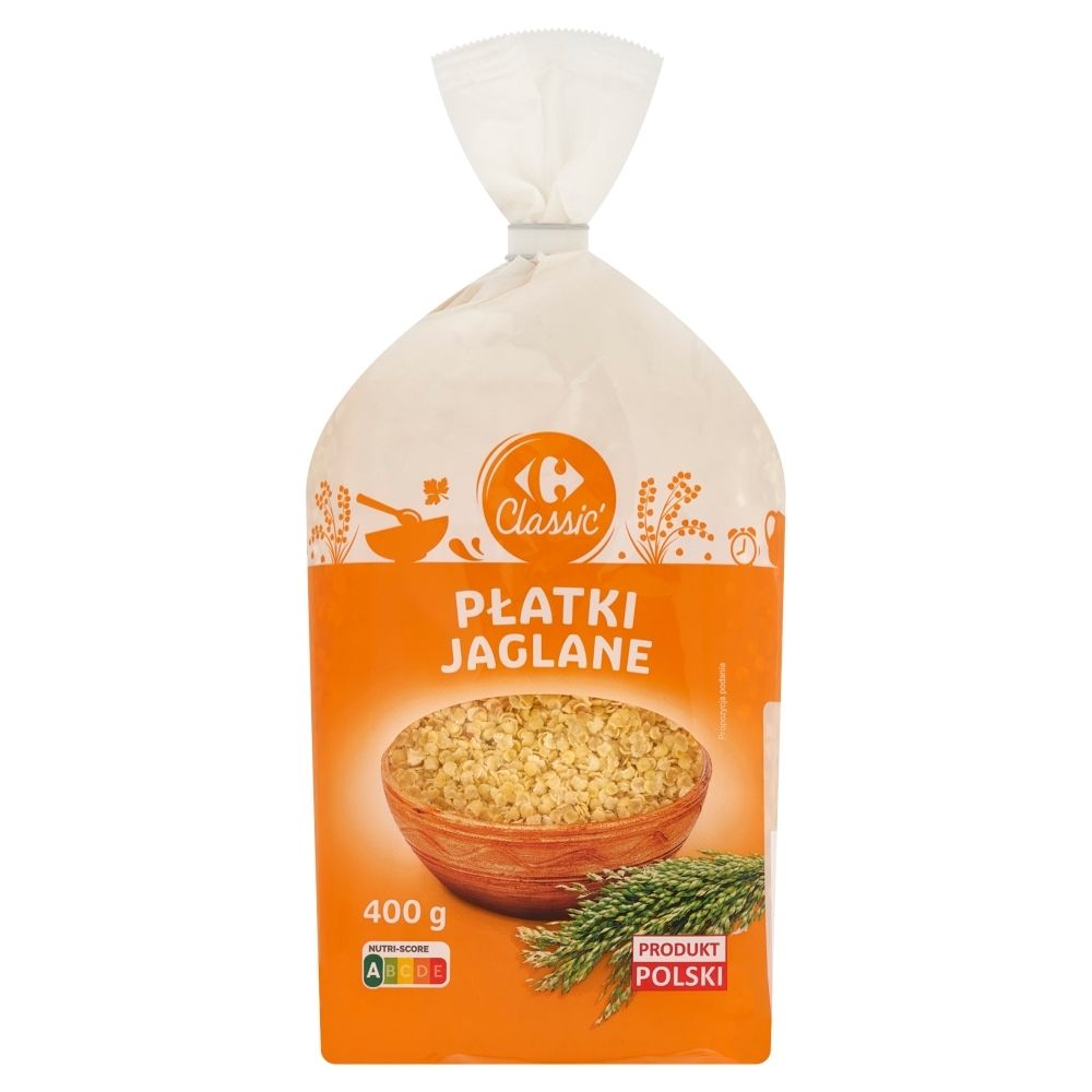 Carrefour Classic Płatki jaglane 400 g