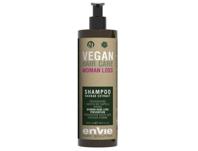 Poniks Envie Vegan - Damski Szampon Przeciw Wypadaniu Włosów 500ml